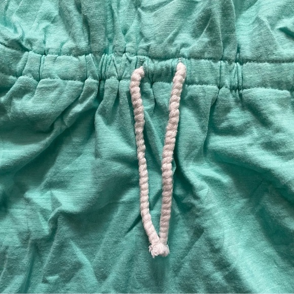4/$25 Gap Girls Teal Cap Sleeve Swimsuit Coverup Dress Size Medium - Picture 3 of 8